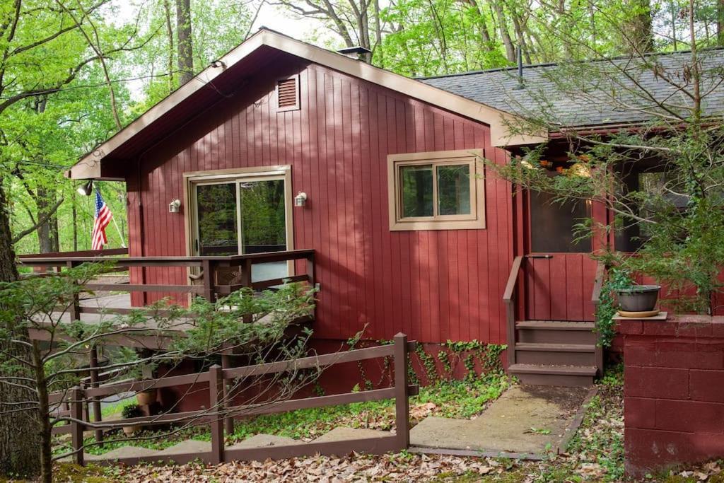 Modern Cabin With Hot Tub Grill Lake Beach Wineries Hiking Fishing And Hershey Park Family And Pet Friendly Superhosts On Ab&B Mount Gretna Zewnętrze zdjęcie